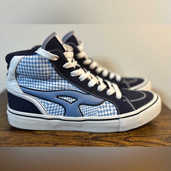 Airwalk Shoes Airwalk Aurora 2 Mens Navy Blue Canvas High Top